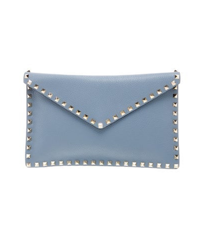 Valentino Rockstud Clutch W Tags