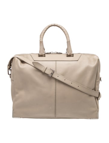 Leather Top Handle Bag