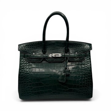 Hermes Matte Alligator Birkin 35