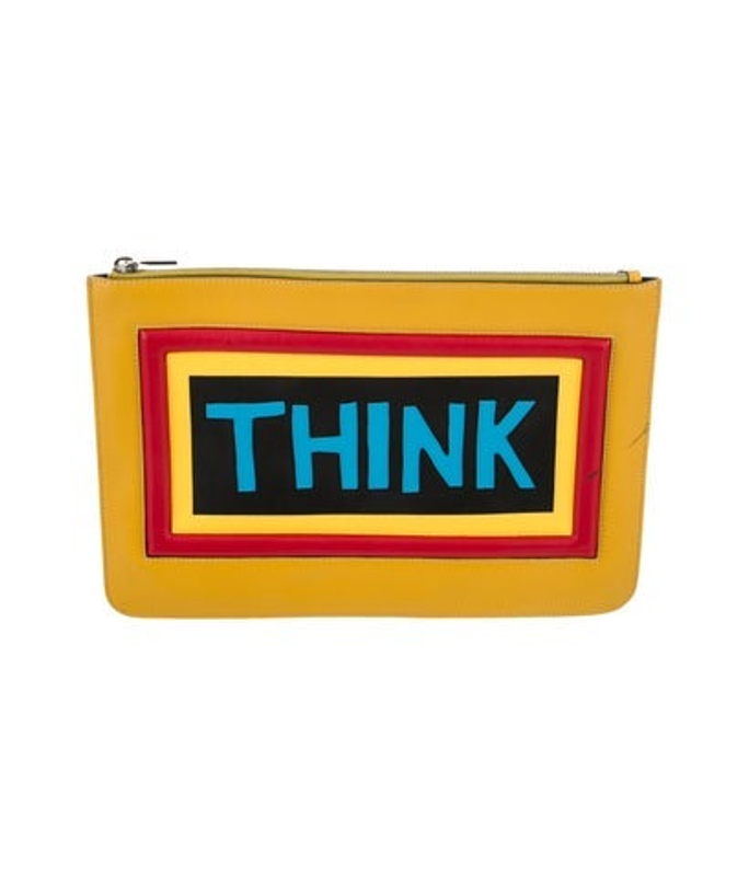 Fendi Leather Clutch