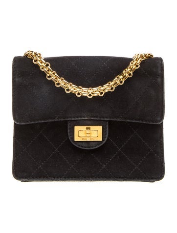 Mademoiselle Suede Flap Bag