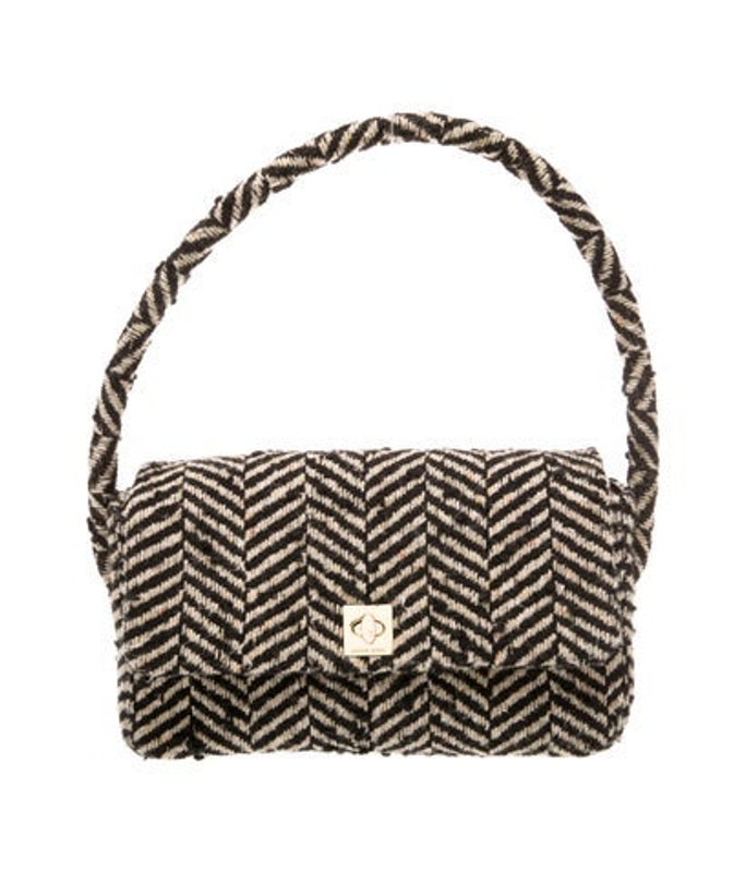 Anine Bing Bing Tweed Shoulder Bag