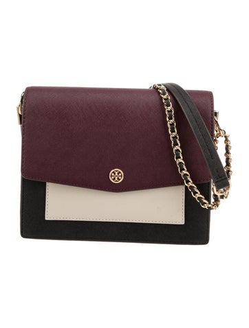 Tory Burch Burch Saffiano Leather Shoulder Bag