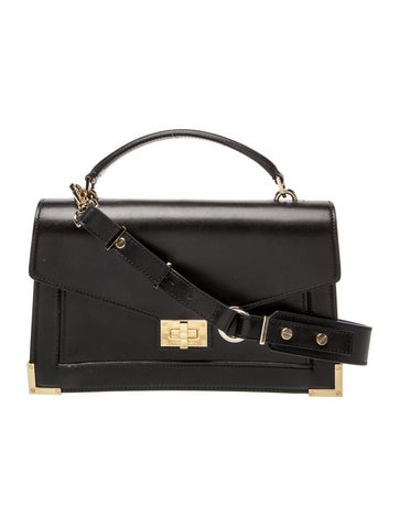 The Kooples Leather Top Handle Bag