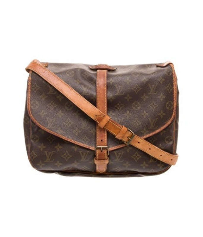 Louis Vuitton Vuitton Lv Monogram Saumur 35 Vintage