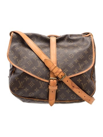 LV Monogram Saumur 43 Vintage