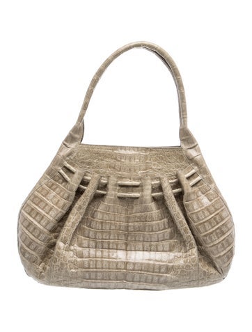 Nancy Gonzalez Crocodile Shoulder Bag