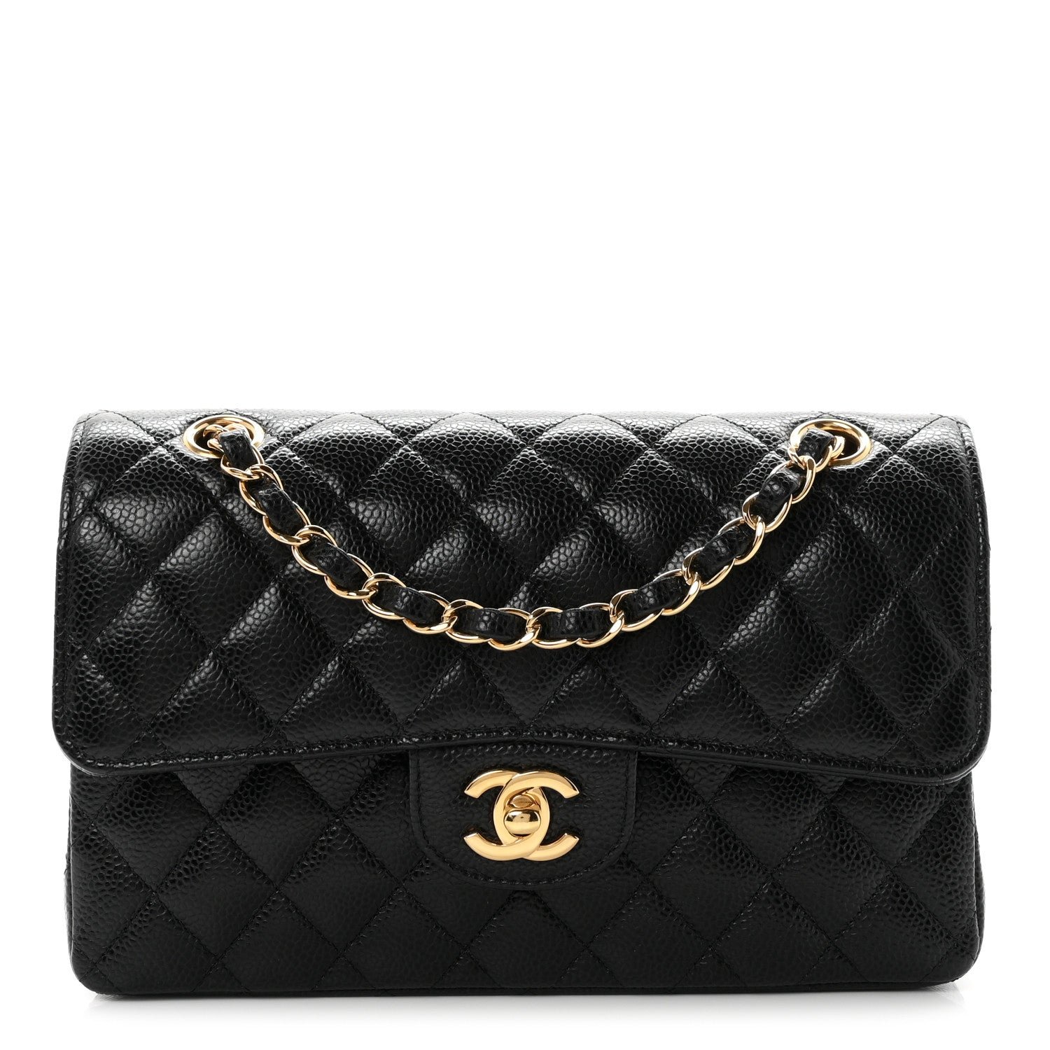 Chanel Caviar Quilted Small Double Flap Black