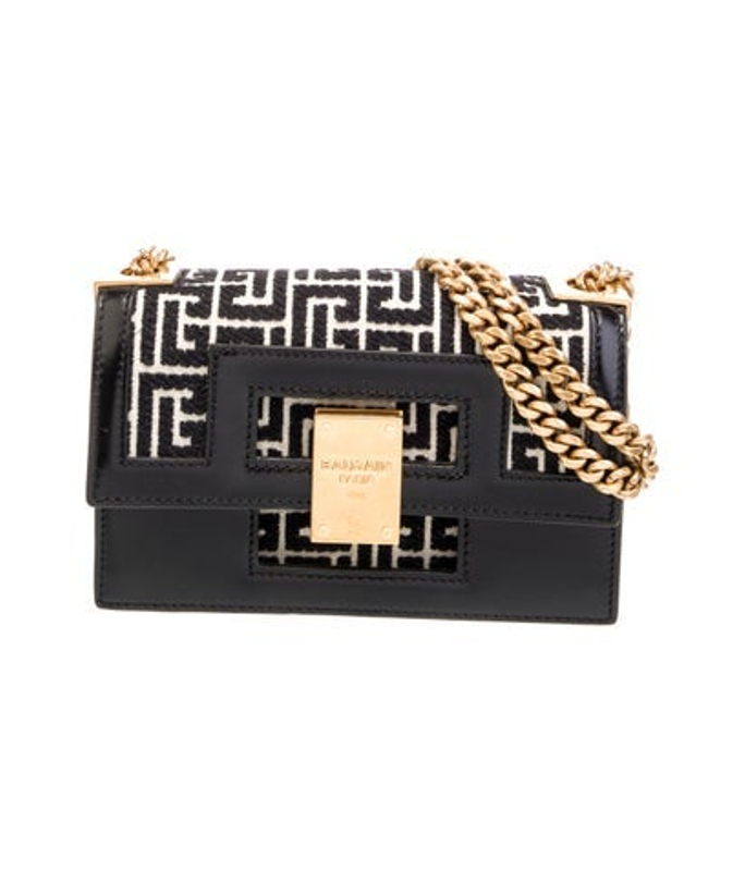 Balmain Leather Evening Bag W Tags