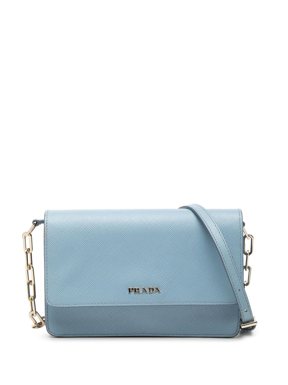 2013-2026 Saffiano Lux Wallet On Chain crossbody bag