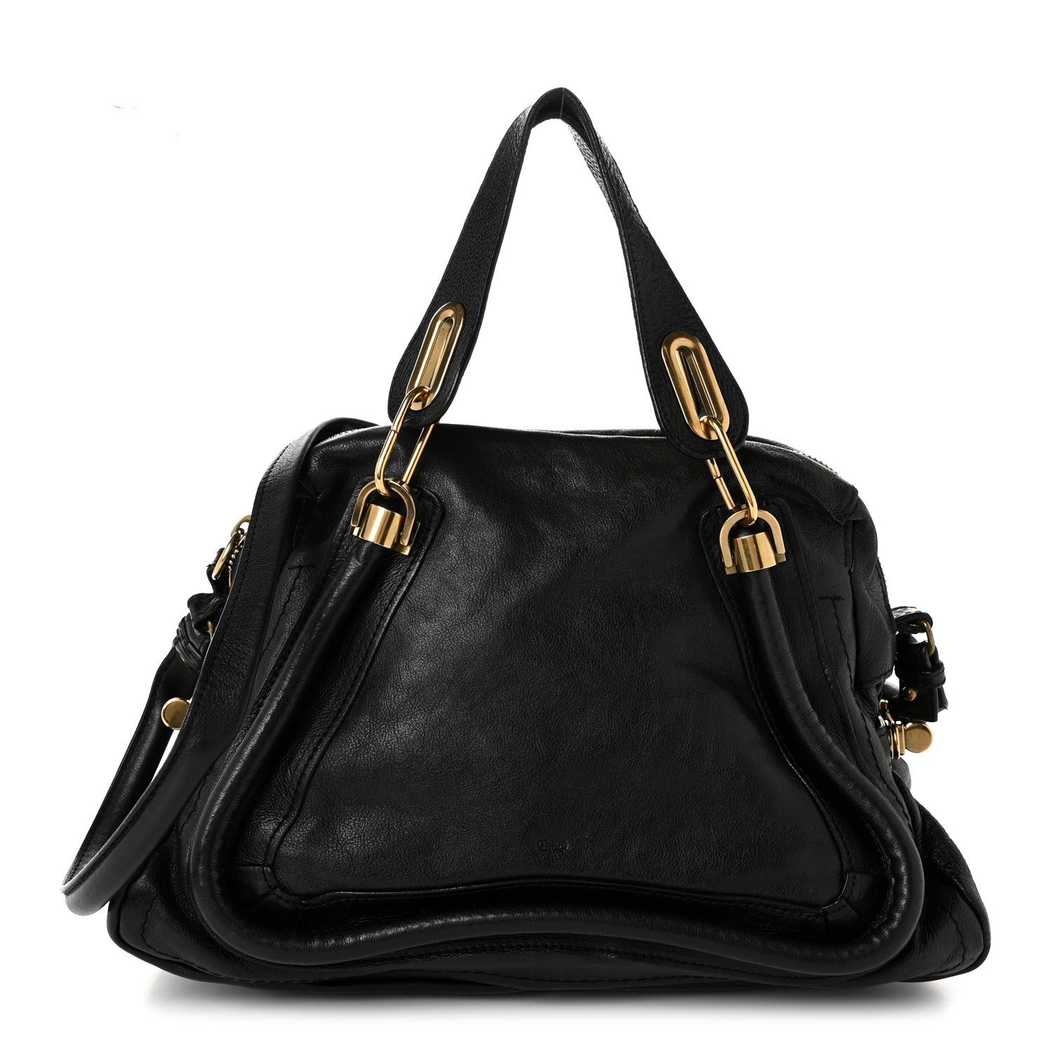 Chloe Calfskin Medium Paraty Black