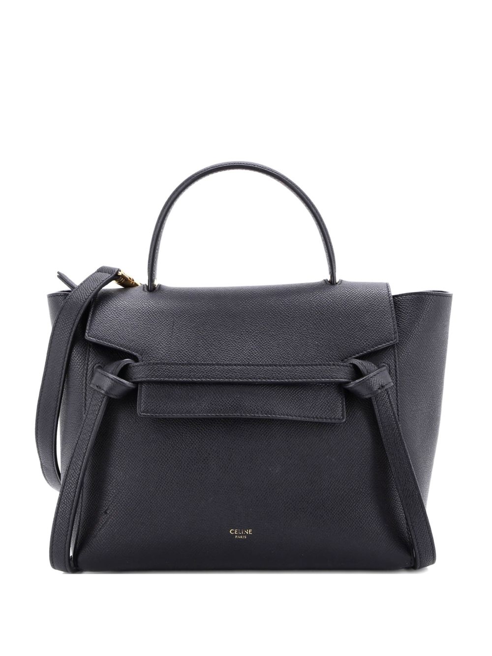 Celine Belt Bag Textured Leather Micro satchel