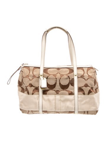 Canvas Top Handle Bag