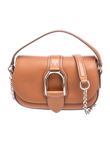 Leather Top Handle Bag