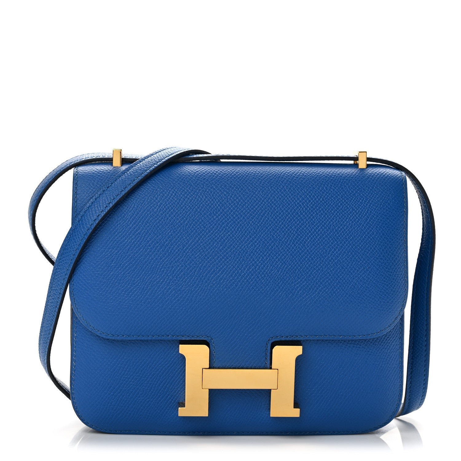 Hermes Epsom Constance 18 Bleu Zellige
