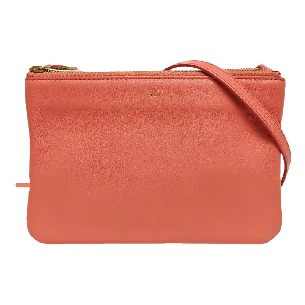 Trio leather crossbody bag