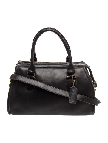 Leather Top Handle Bag