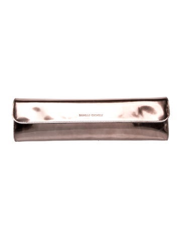 Brunello Cucinelli Patent Leather Clutch