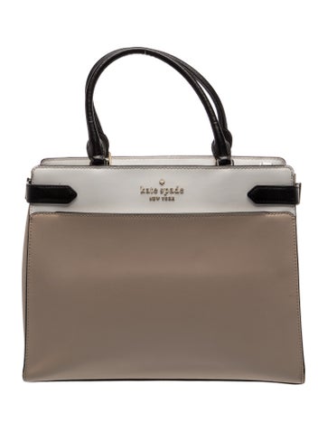 Leather Top Handle Bag