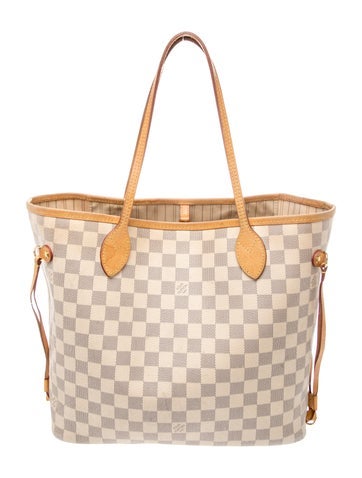 Damier Azur Neverfull w/Pouch MM