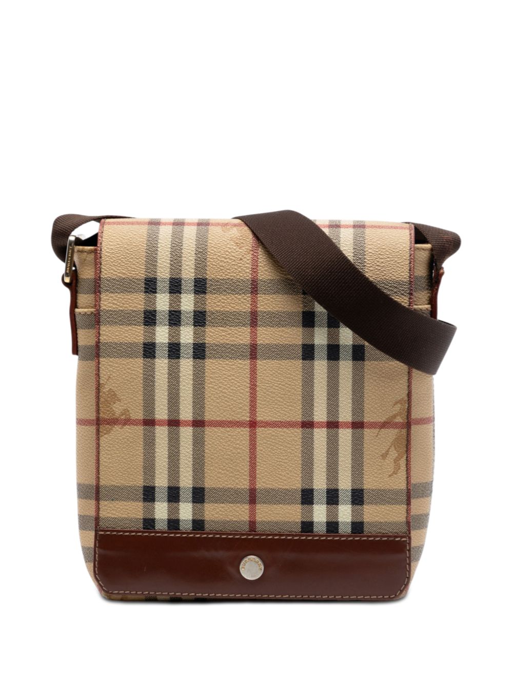 2000-2017 Haymarket Check Coated Canvas Flap crossbody bag