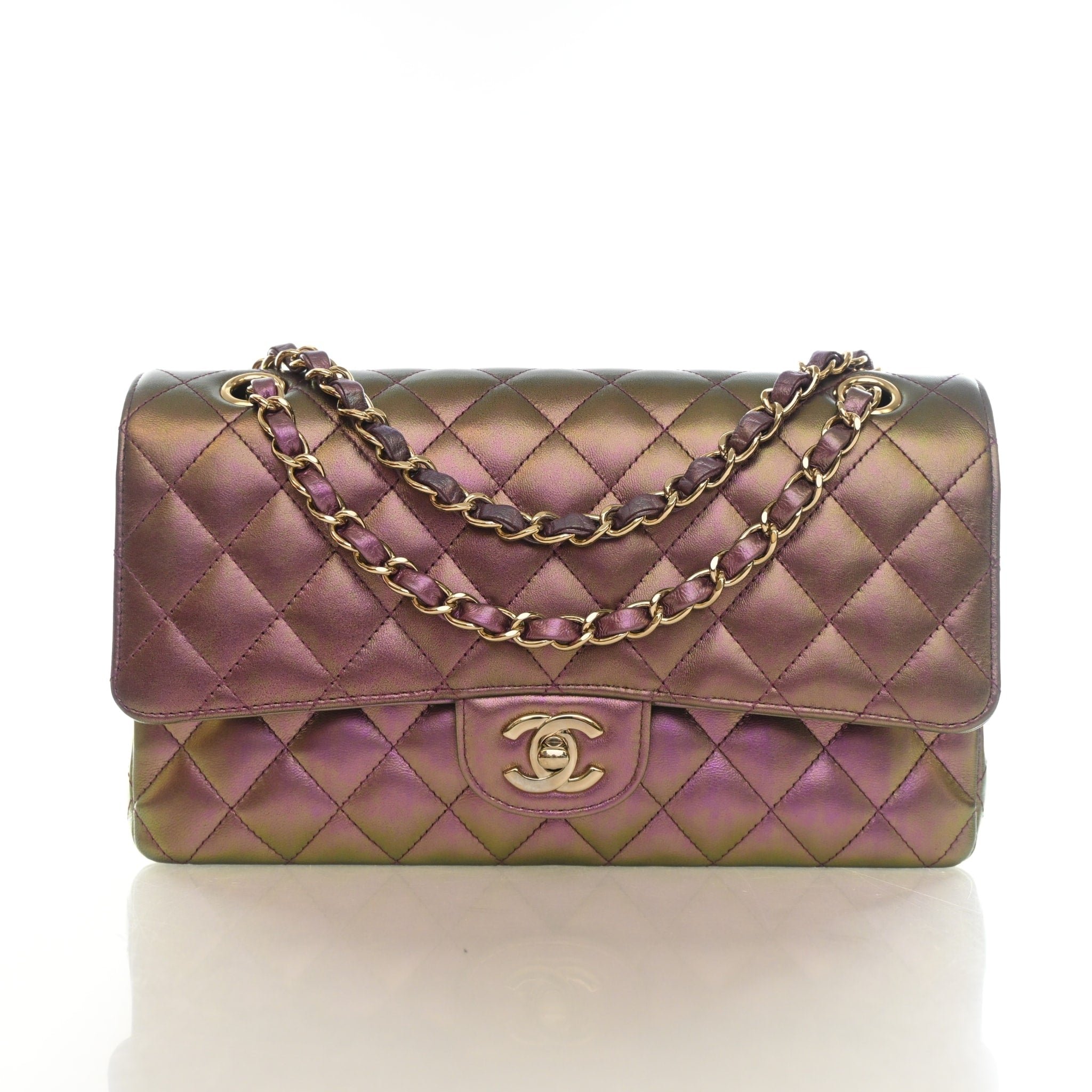 Chanel Medium Lambskin Classic Double Flap Bag
