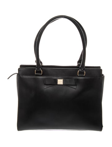 Leather Top Handle Bag