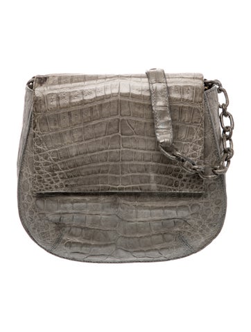 Nancy Gonzalez Crocodile Crossbody Bag