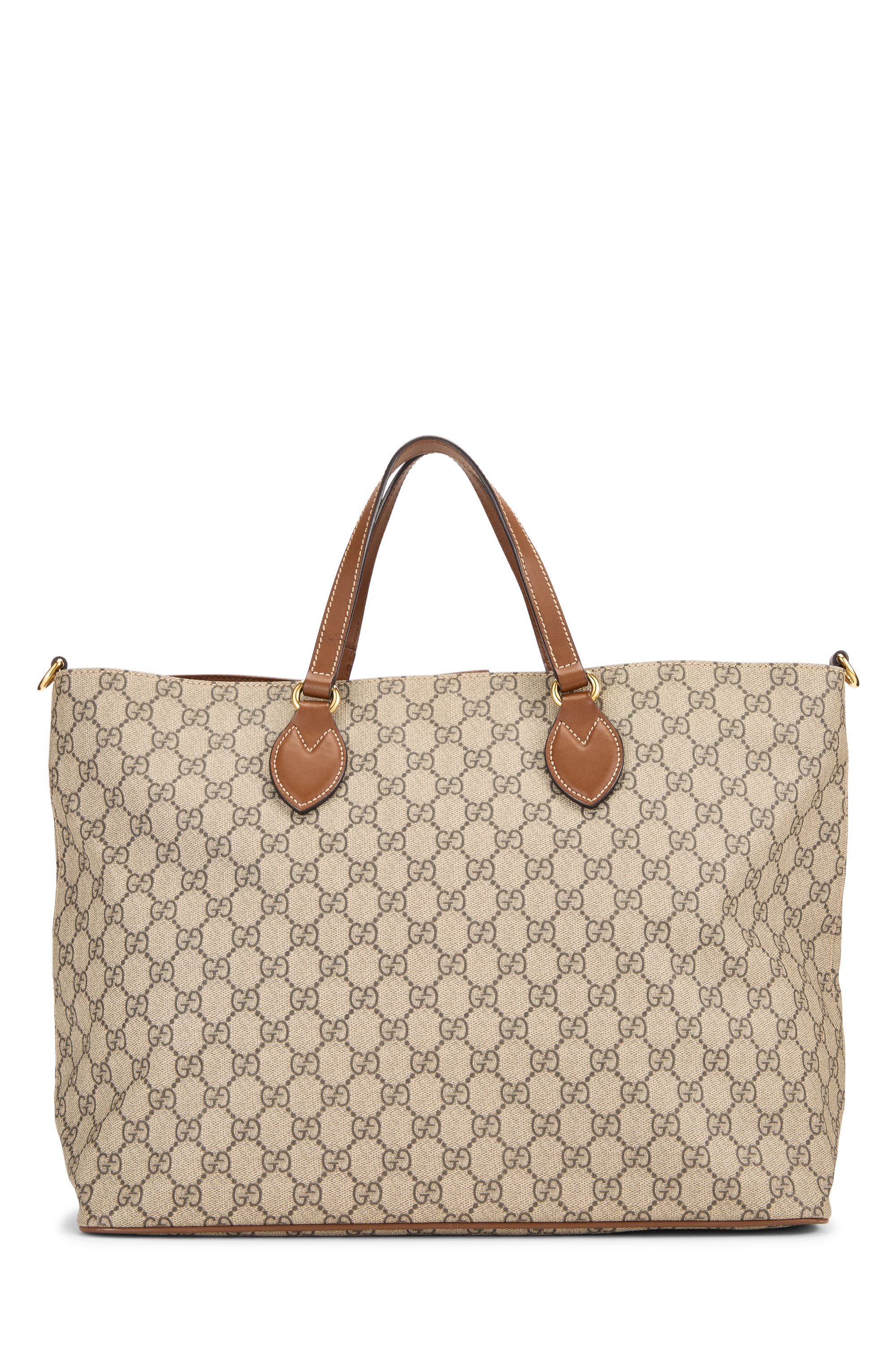 Brown Original GG Supreme Canvas Tote Large