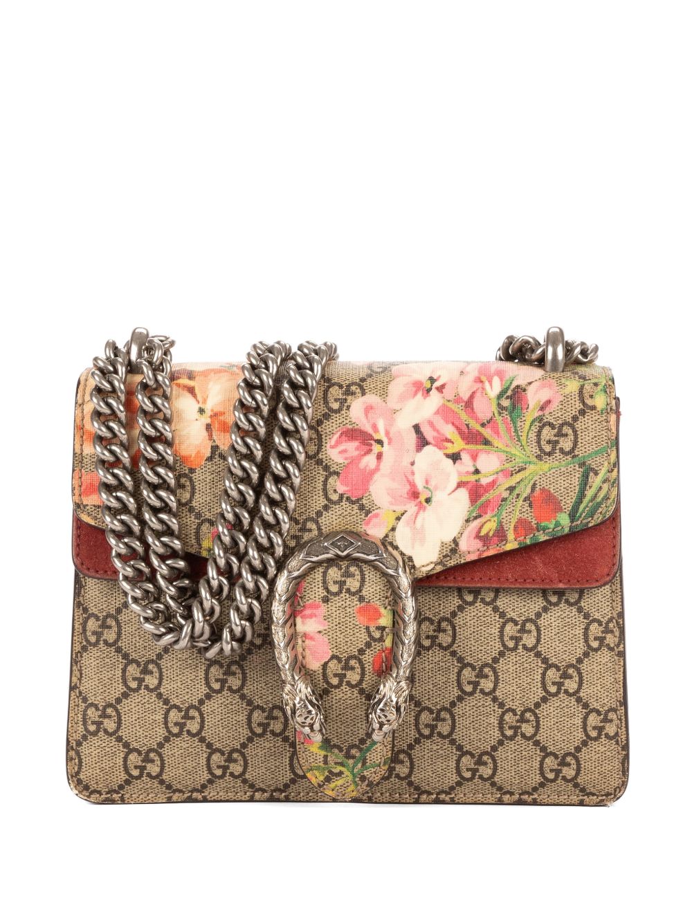 Dionysus floral-print chain-strap shoulder bag