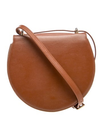 Sara Battaglia Leather Crossbody Bag