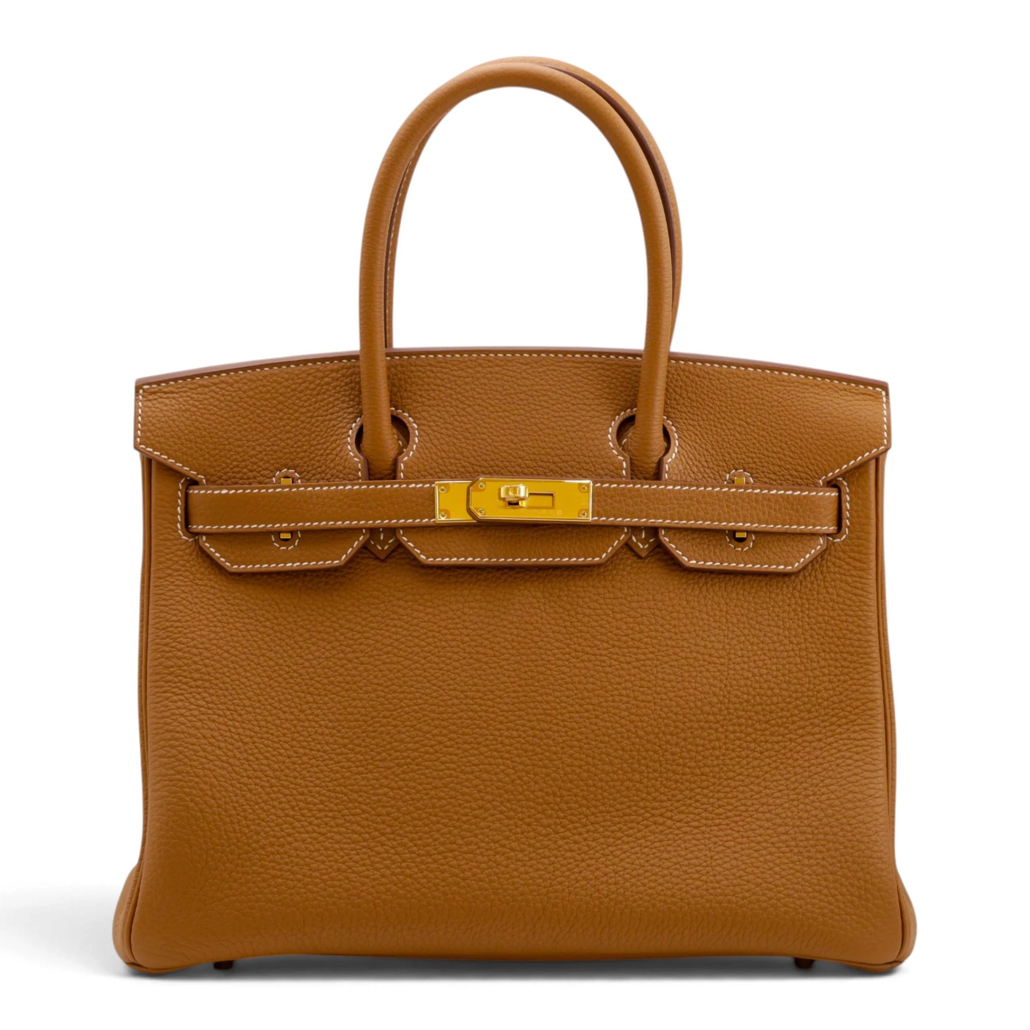 Unused ( Rank NS ) HERMÈS Birkin 30 Gold (37) Togo Gold hardware W (2024)