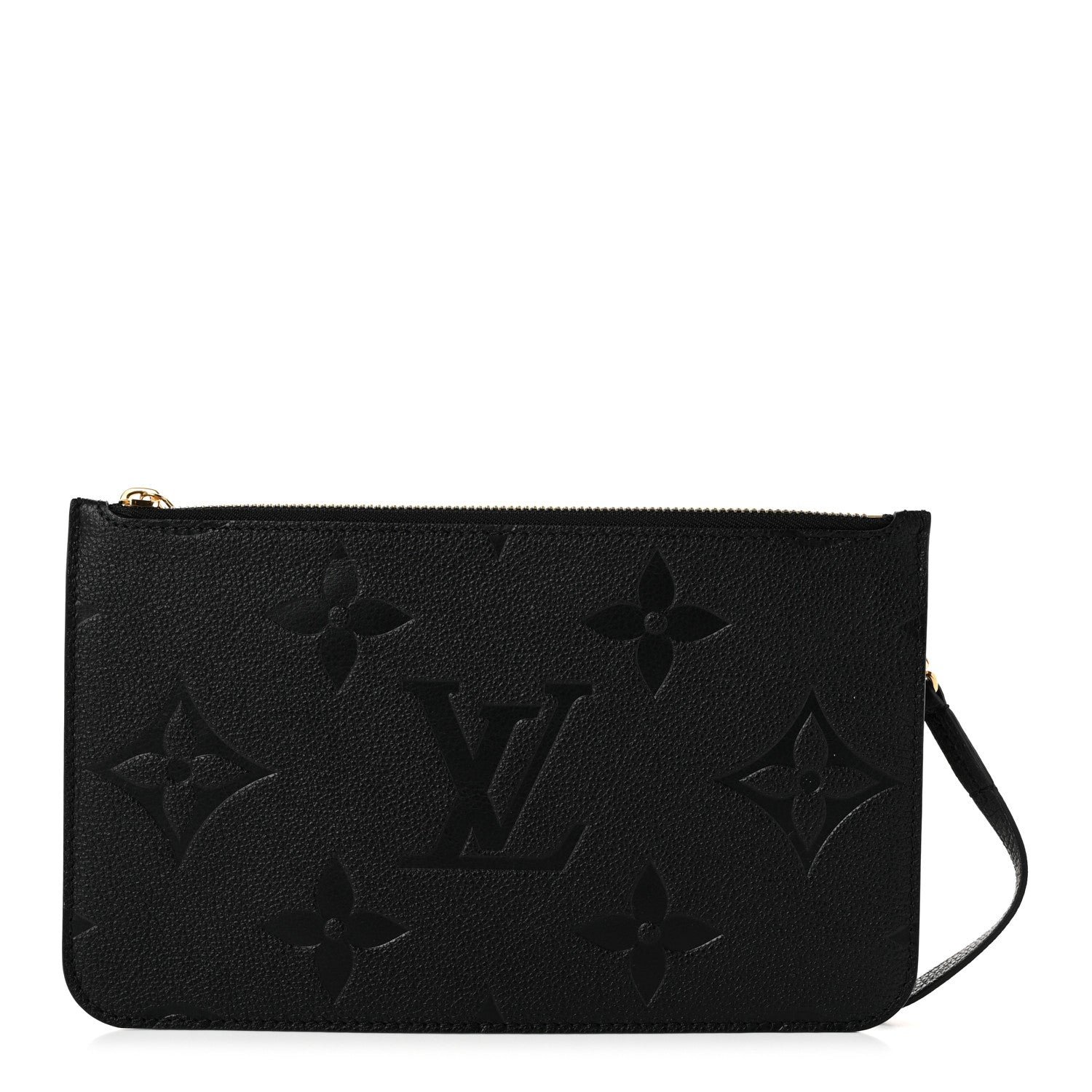 Louis Vuitton Empreinte Monogram Giant Neverfull MM Pochette Black