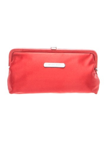 Satin Clutch w/ Tags