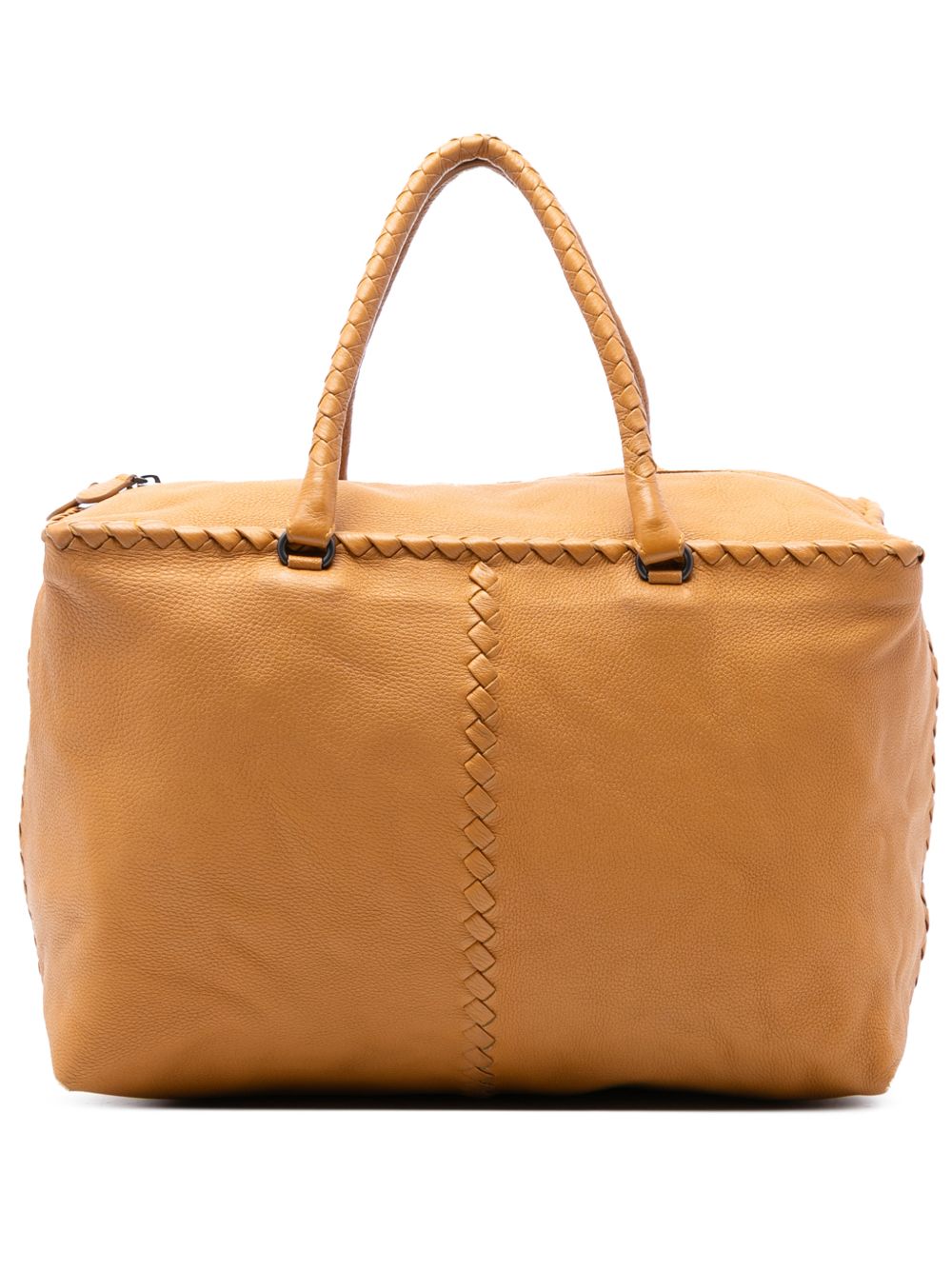 2011 Intrecciato Trimmed Cervo tote bag