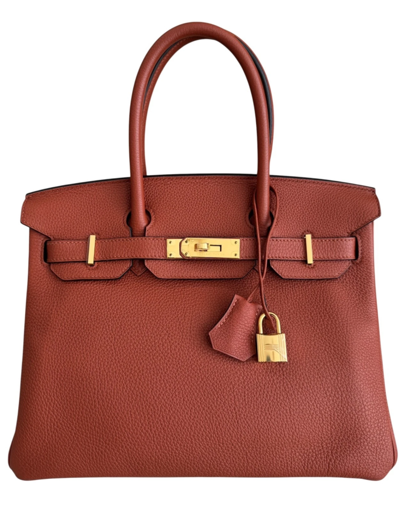 Cuivre Togo Birkin 30 Gold Hardware, 2016