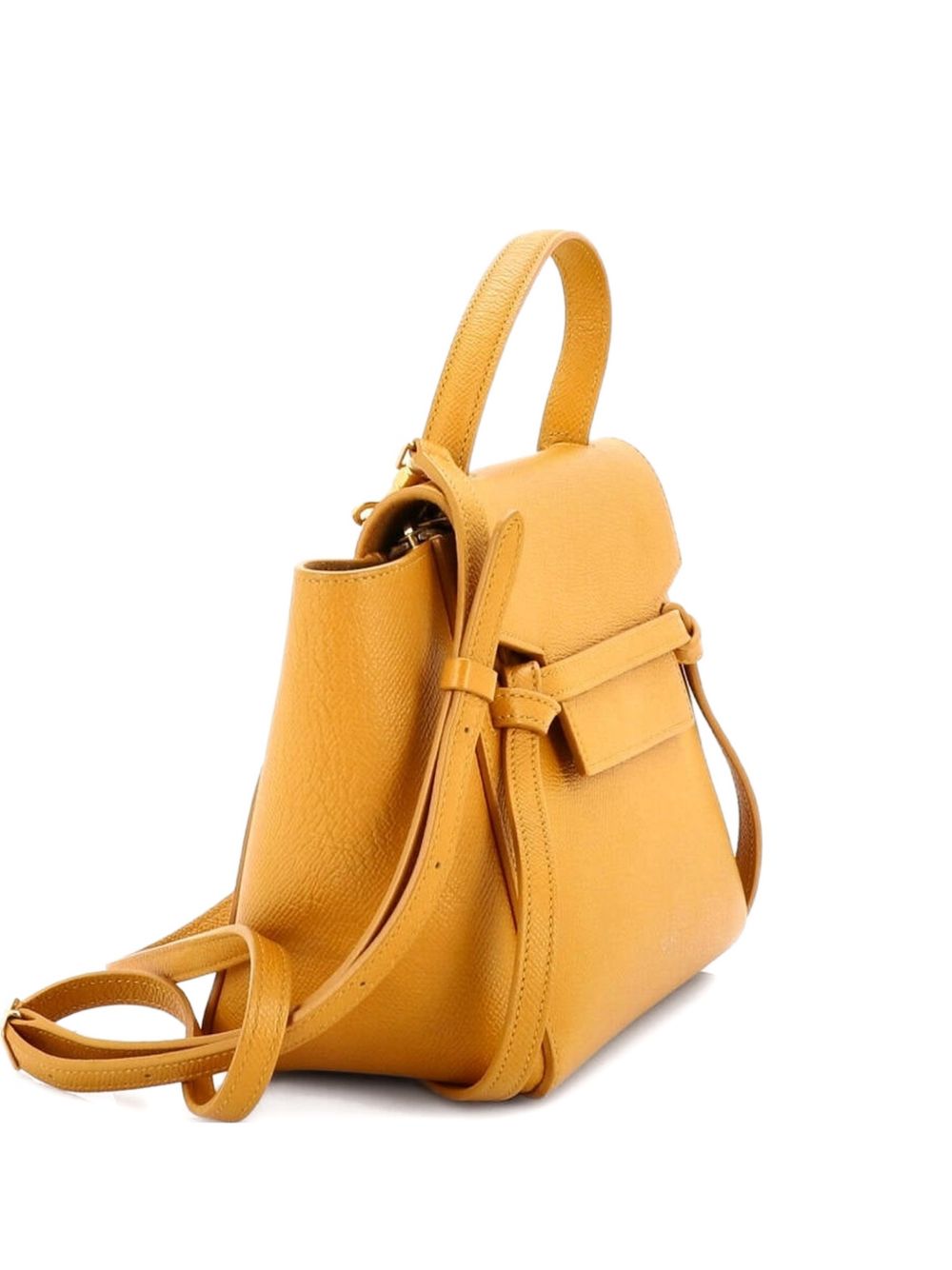 Belt Bag Textured Leather Nano shoulder bag
