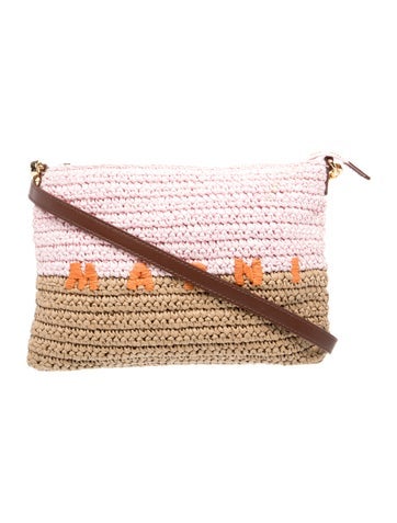 Marni Raffia Crossbody Bag