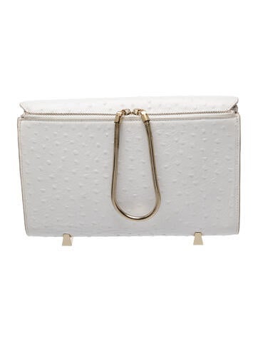 Alexander Wang Ostrich Clutch