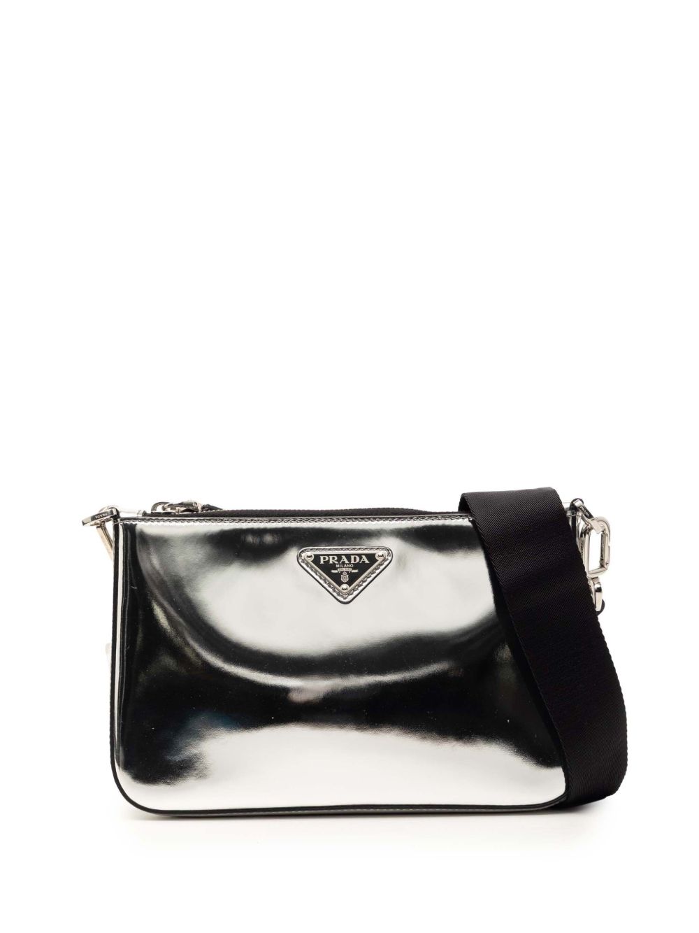 2013-2026 Brushed Leather Re Edition Zip Messenger Bag crossbody bag