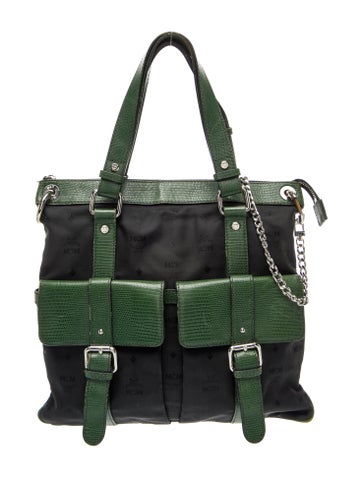 MCM Canvas Shoulder Bag