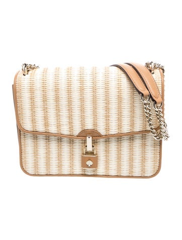 Kate Spade Straw Shoulder Bag
