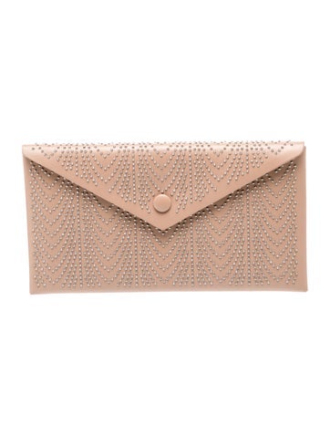 Alaia Leather Clutch