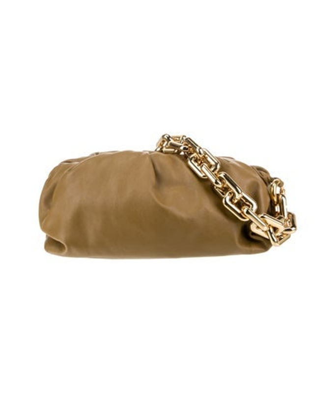 Bottega Veneta Veneta Leather Chain Pouch