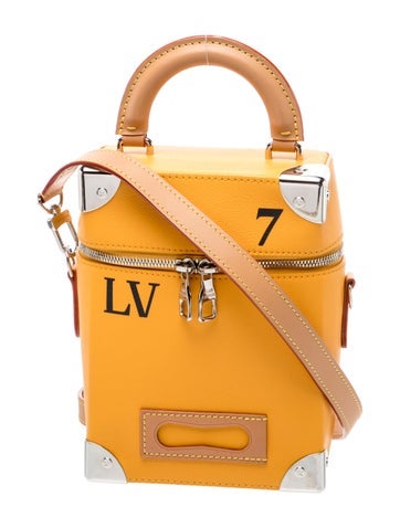 Leather N°7 Vertical Box Trunk