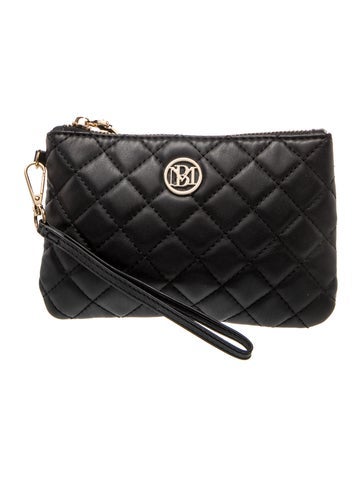Badgley Mischka Vegetarian Leather Messenger Bag