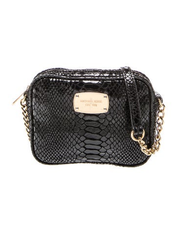 Embossed Leather Belt Bag