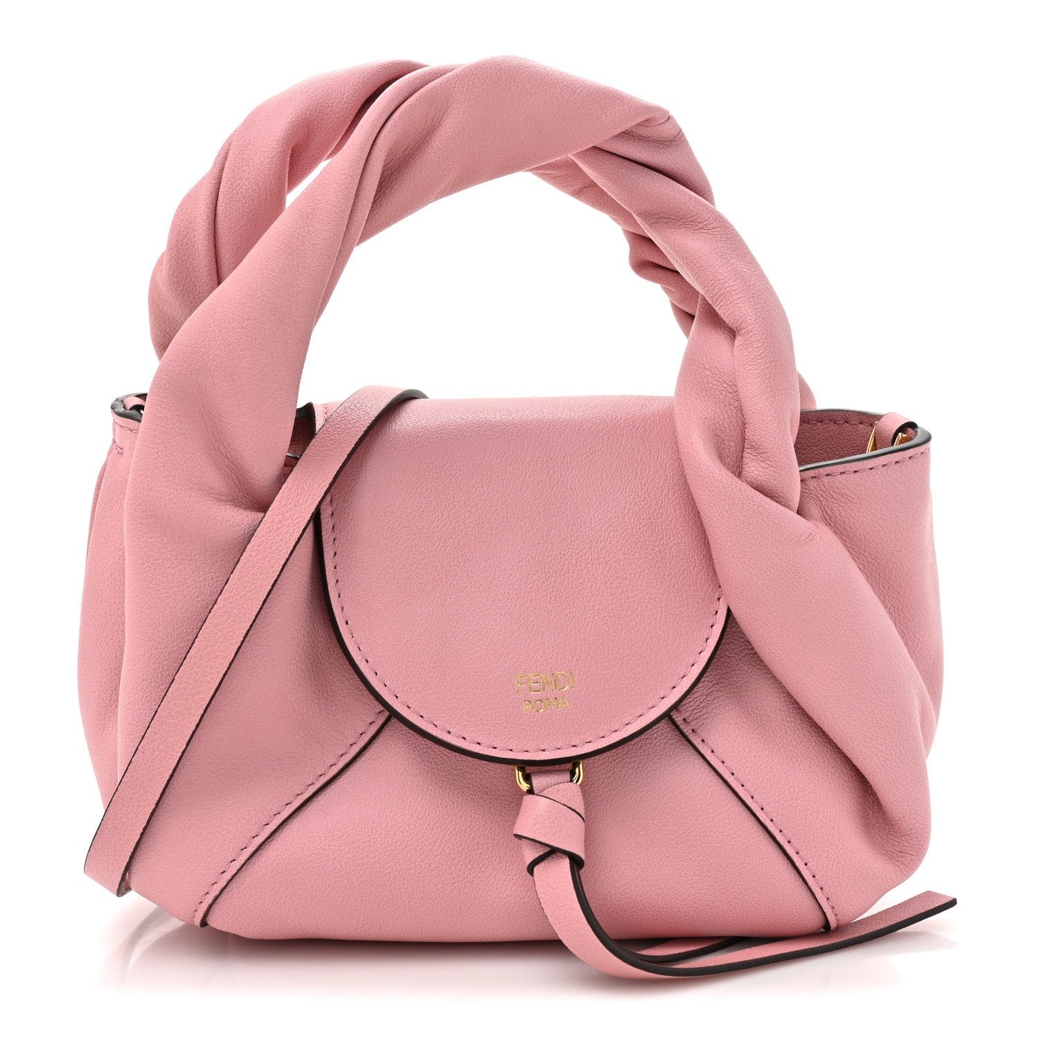 Fendi Calfskin Mini Spy Pink