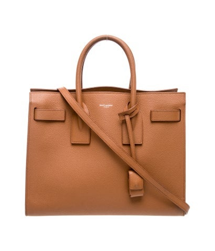 Saint Laurent Laurent Leather Sac De Jour Small