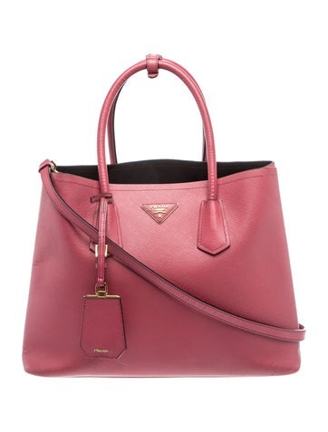 Saffiano Leather Baiadera Double Zip